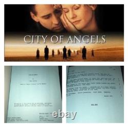 City Of Angels Production Used MOVIE SCRIPT (Blue Revised Draft)