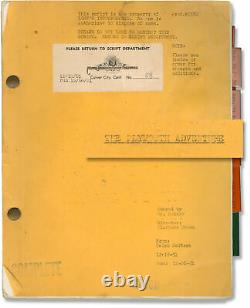 Clarence Brown PLYMOUTH ADVENTURE Original screenplay for the 1952 film #151291