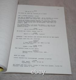 Clear And Present Danger Original Movie Script Donald Stewart Revised Tom Clancy