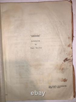 Cleopatra, Original Film Script, Second Draft Of Screenplay, Elizabeth Taylor