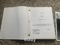 Cliffhanger Original Movie Draft/Script With Photos Of Sylvester Stallone! Rare
