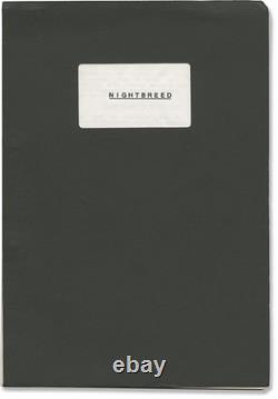 Clive Barker NIGHTBREED Original screenplay for the 1990 film 1988 #163658