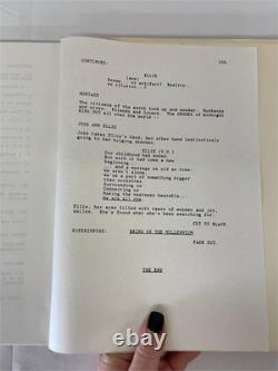Contact 1997 Original CAA Screenplay First Draft 1993 Carl Sagan Warner Bros