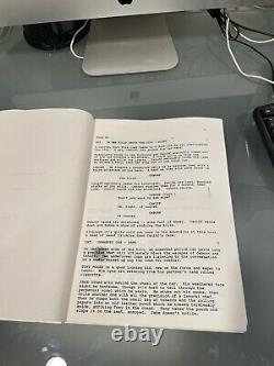 Cops And Robersons Original Script Screenplay Chevy Chase 1993 Movie Prop