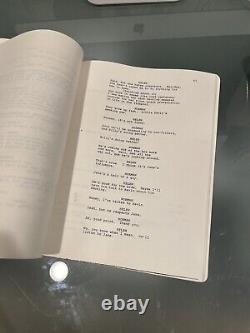 Cops And Robersons Original Script Screenplay Chevy Chase 1993 Movie Prop