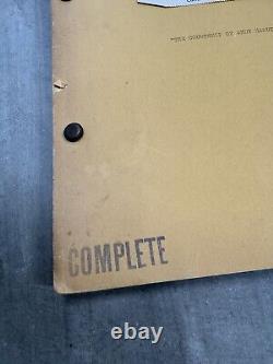 Courtship Of Andy Hardy Original Movie Script Agnes Johnston Signed 1940s Rooney
