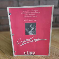 Crystal Heart CRYSTAL CAGE 1984 REVISED FINAL DRAFT Movie Script LINDA SHAYNE