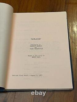 DAISY MILLER Rare ORIGINAL FINAL DRAFT 1973 MOVIE SCRIPT Cybill Sheppard