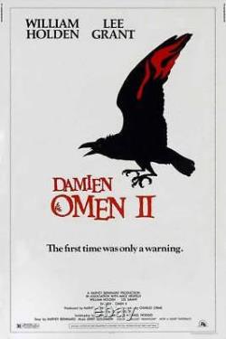 DAMIEN OMEN II / 1977 Screenplay, Antichrist Disciple of Satan, Horror Film