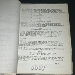 DANGEROUSLY Jim Cash & Jack Epps, Jr. (TOP GUN Writers) Early Unmade Film + COA