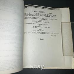 DANGEROUSLY Jim Cash & Jack Epps, Jr. (TOP GUN Writers) Early Unmade Film + COA