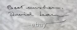 DAVID LEAN Signed AUTOGRAPH, Ryan's Daughter Movie Program, BOOK, COA UACC DVD