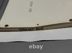 DC Sgt Rock Movie Script Original 1988 Unproduced Schwarzenegger Webb Project
