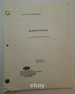 DEADMAN'S WALTZ / Elizabeth Becker 1993 Unproduced WGA Movie Script Screenplay