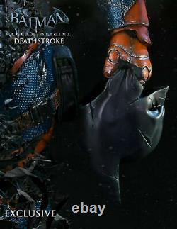 DEATHSTROKE Arkham Origins Batman Comic BOOK movie Prime 1 EX statue 346/750