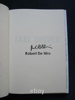 DELUXE TAXI DRIVER SCRIPT SIGNED by DE NIRO, SCORSESE & SCHRADER, Ltd. Edition