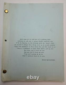 DESTINATION AMERICA / 1986 TV Movie Script, Bruce Greenwood & Joe Pantoliano
