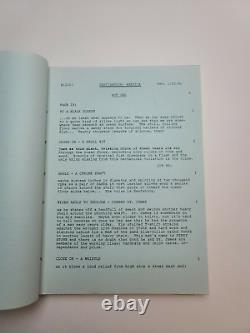 DESTINATION AMERICA / 1986 TV Movie Script, Bruce Greenwood & Joe Pantoliano