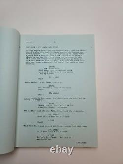 DESTINATION AMERICA / 1986 TV Movie Script, Bruce Greenwood & Joe Pantoliano