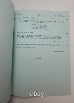 DESTINATION AMERICA / 1986 TV Movie Script, Bruce Greenwood & Joe Pantoliano