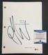 Diane Keaton Autograph Signed Annie Hall Full Movie Script (c) Beckett Bas Coa