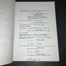 DISTURBING BEHAVIOR 1998 Original Movie Script Katie Holmes Sci-Fi Thriller COA