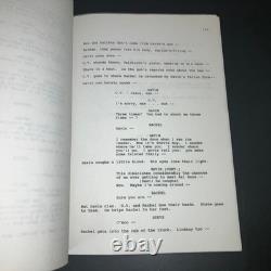 DISTURBING BEHAVIOR 1998 Original Movie Script Katie Holmes Sci-Fi Thriller COA