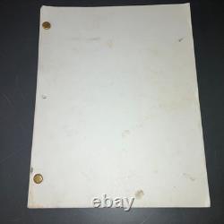 DISTURBING BEHAVIOR 1998 Original Movie Script Katie Holmes Sci-Fi Thriller COA