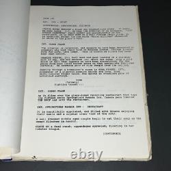 DOIN' TIME ON PLANET EARTH (1986) Darren Starr Cannon Original Script COA