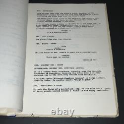 DOIN' TIME ON PLANET EARTH (1986) Darren Starr Cannon Original Script COA