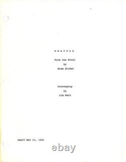 DRACULA released as BRAM STOKER'S DRACULA (1991) Film script