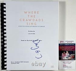 Daisy Edgar-Jones Signed Where The Crawdads Sing Full Movie Script JSA COA
