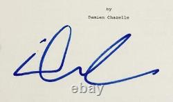 Damien Chazelle autograph signed La La Land movie script (A) Beckett BAS