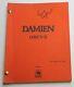 Damien Omen Ii 1977 Movie Script William Holden & Lee Grant, Horror Film