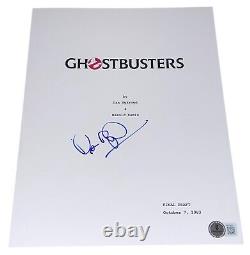 Dan Aykroyd Signed Autograph Ghostbusters Full Movie Script Screenplay Beckett