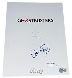 Dan Aykroyd Signed Autograph Ghostbusters Full Movie Script Screenplay Beckett Z