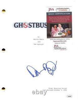 Dan Aykroyd Signed Autograph Ghostbusters Full Movie Script Screenplay JSA COA