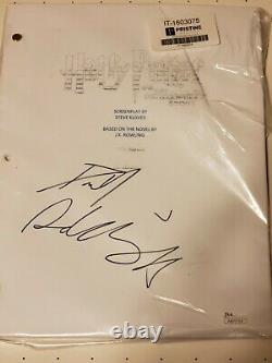 Daniel Radcliffe Signed Harry Potter and the Philosopher's Stone Movie Script
