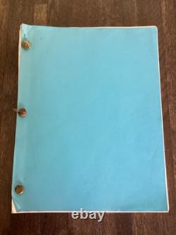 Dark Blood (1993) Original Movie Script RIVER PHOENIX Last Unfinished Film