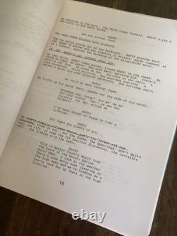 Dark Blood (1993) Original Movie Script RIVER PHOENIX Last Unfinished Film