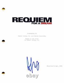 Darren Aronofsky Signed Autograph Requiem for a Dream Full Movie Script Rare