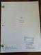 Dave Kevin Kline Sigourney Weaver Movie Original Screenplay Script