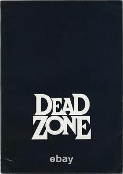 David Cronenberg DEAD ZONE Original screenplay for the 1983 film 1980 #146088