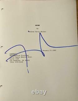 David Fincher Signed Autograph Seven Se7en Full Rare Movie Script With Coa B