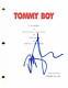 David Spade Signed Autograph Tommy Boy Full Movie Script Chris Farley, Snl