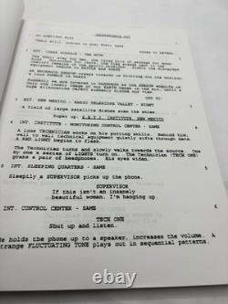 Dean Devlin Signed Full 137 Page Independence Day Movie Script Autographed