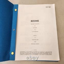 Defense Original Screenplay Ice Cube Floyd Mutrux Movie Film Script Unproduced