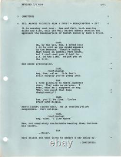 Demi Moore Patrick Swayze GHOST Original screenplay for the 1990 film #169082