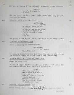 Dennis Potter Midnight Movie Original Screenplay unpublished script