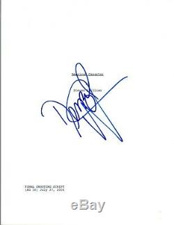 Denzel Washington Signed Autographed AMERICAN GANGSTER Full Movie Script COA AB